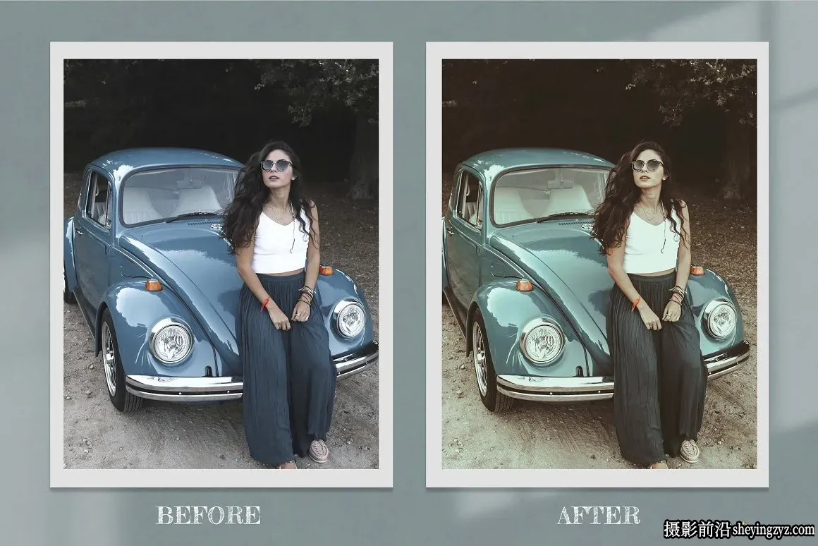 复古电影人像调色LR预设及LUT预设 Retro Lightroom Preset LUT