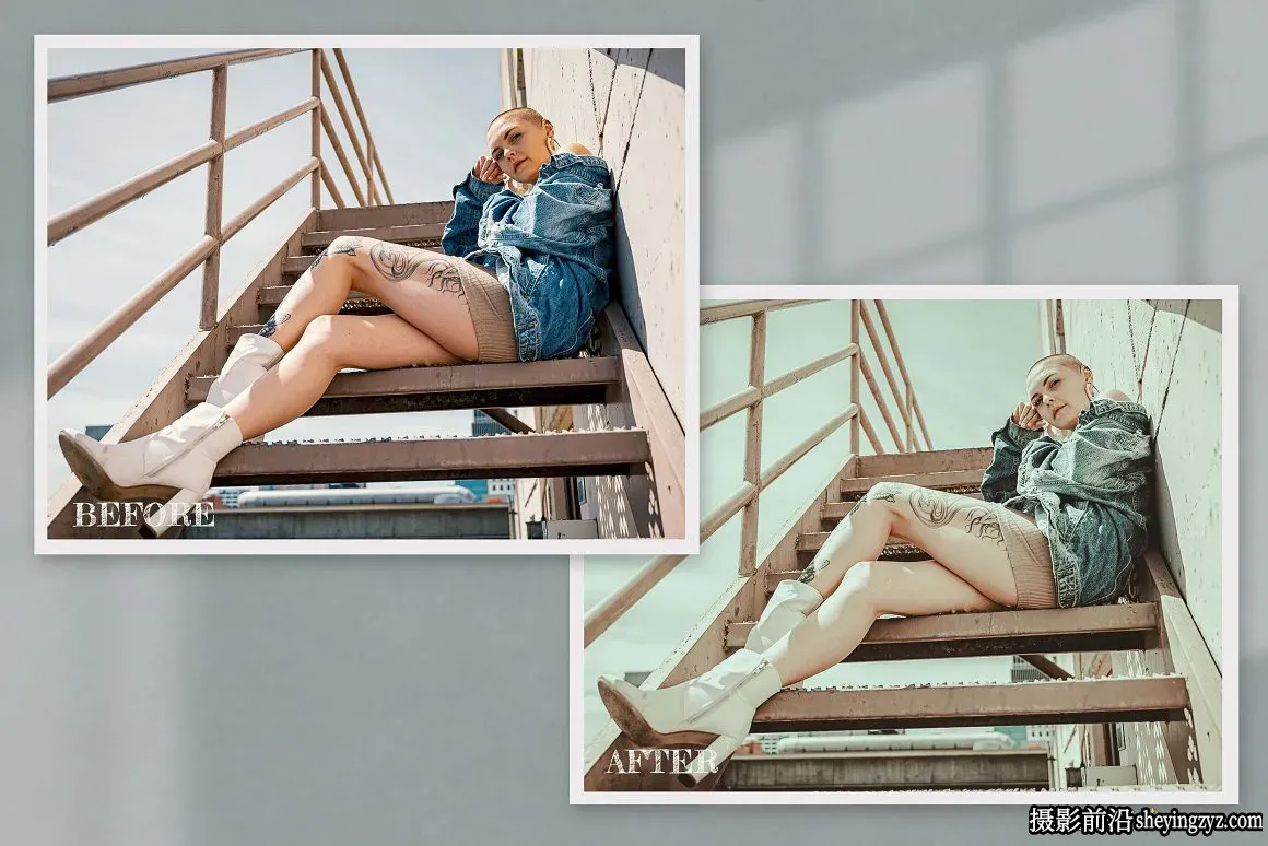 复古电影人像调色LR预设及LUT预设 Retro Lightroom Preset LUT