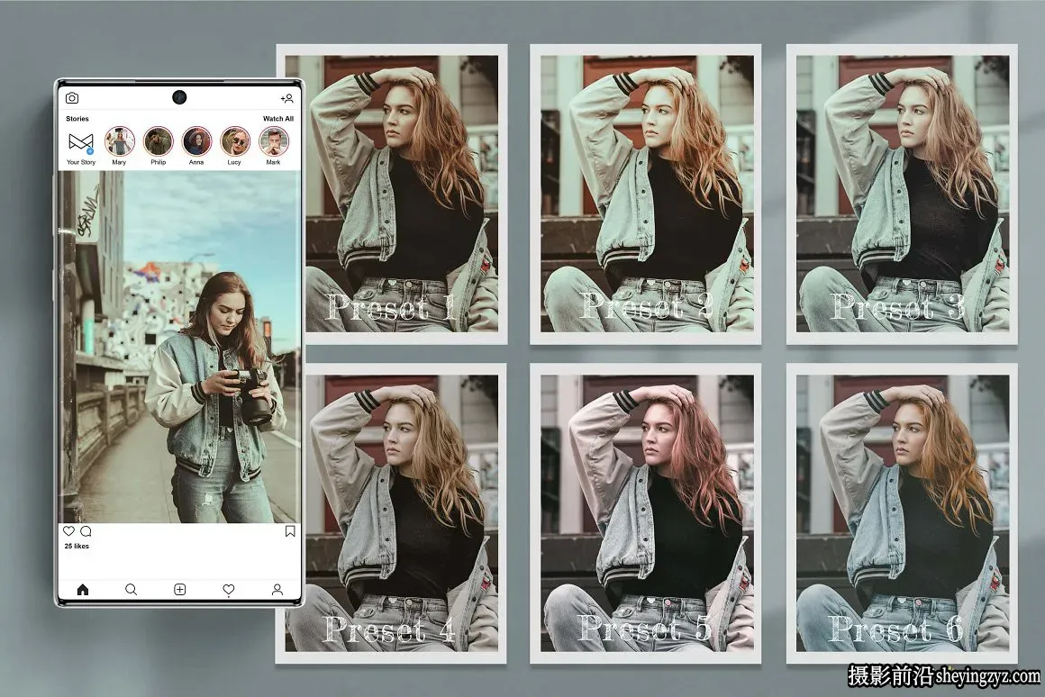 复古电影人像调色LR预设及LUT预设 Retro Lightroom Preset LUT