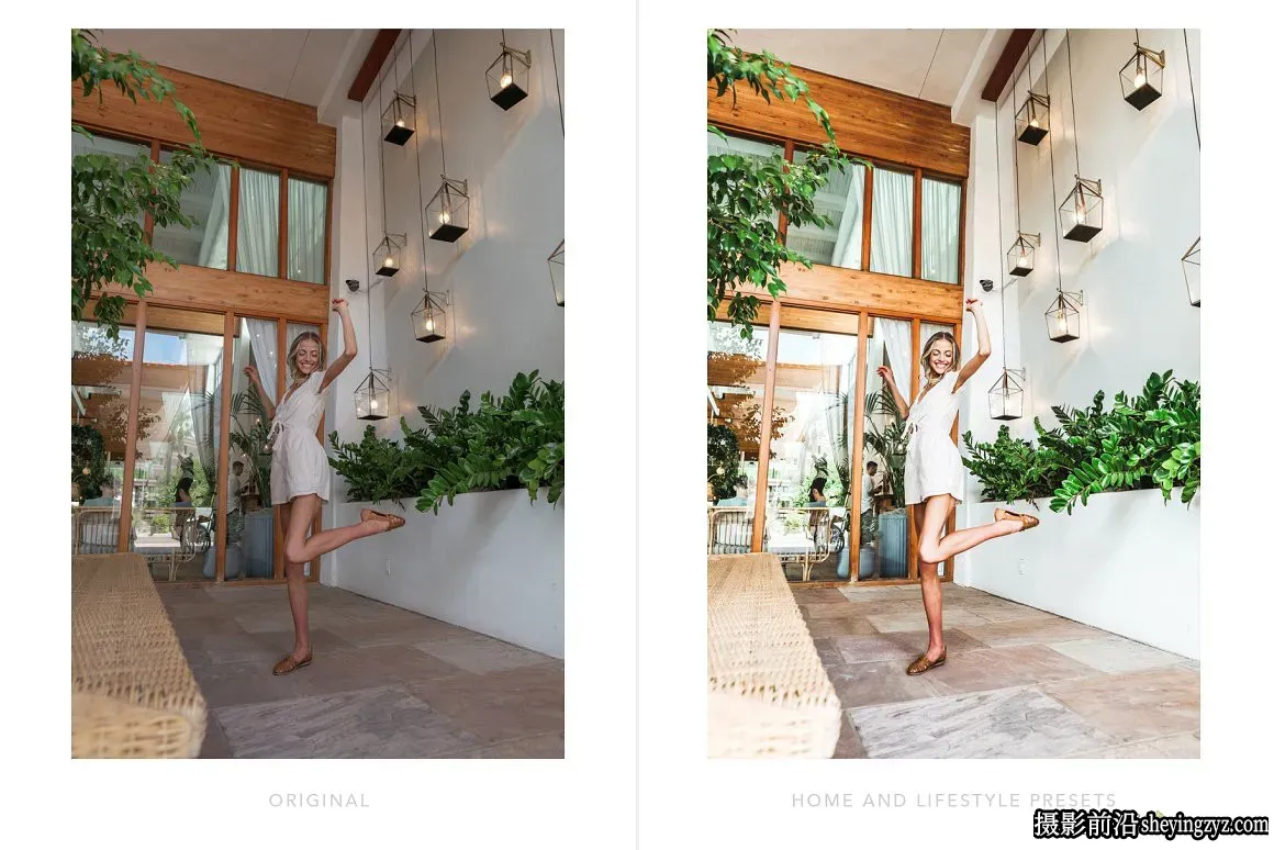 网红博客人像调色LR预设手机l滤镜 Indoor Home Lightroom Presets