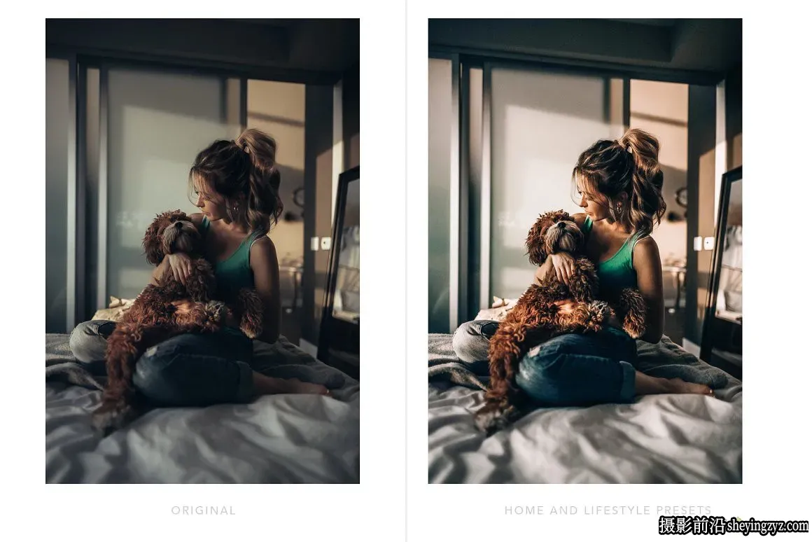 网红博客人像调色LR预设手机l滤镜 Indoor Home Lightroom Presets