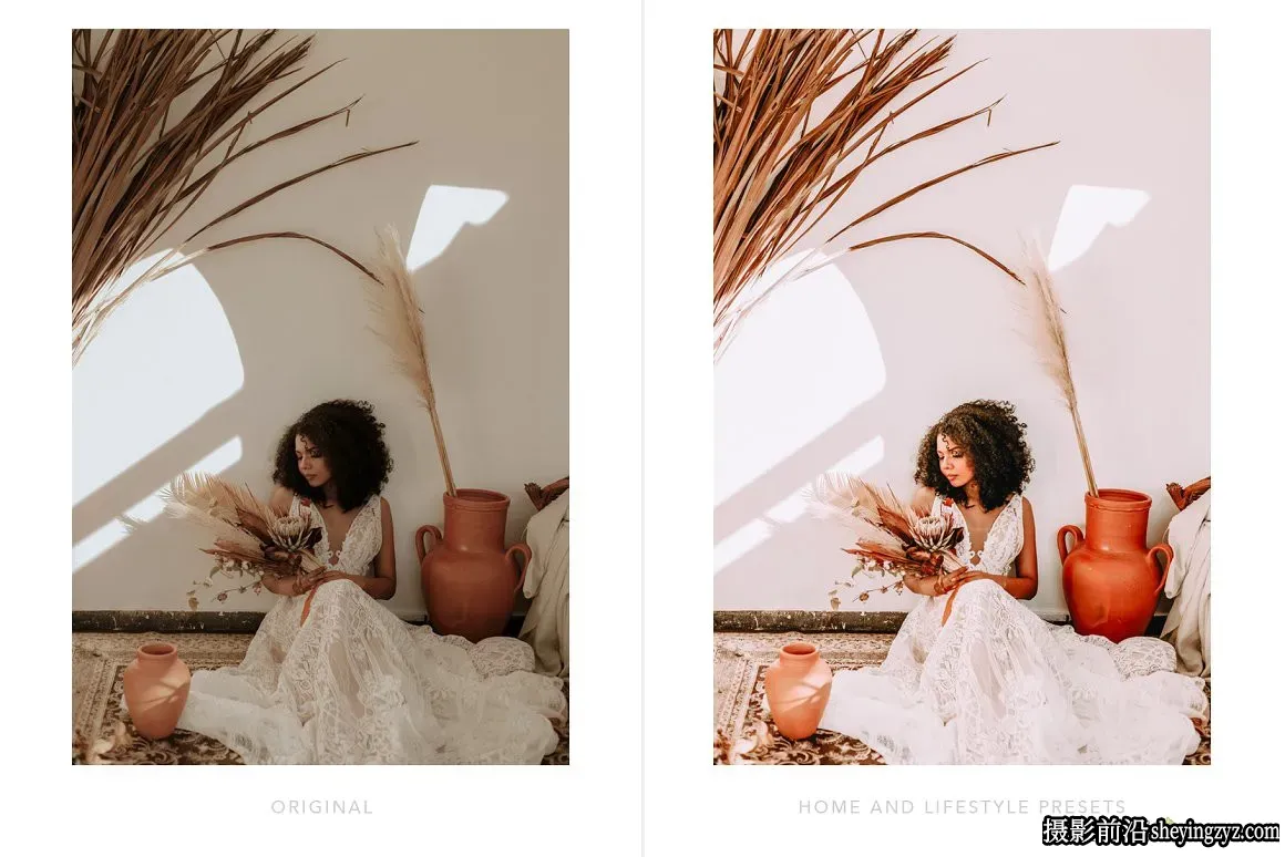 网红博客人像调色LR预设手机l滤镜 Indoor Home Lightroom Presets