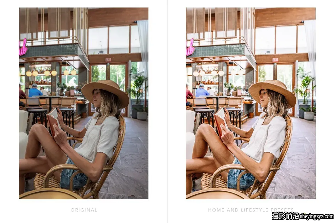 网红博客人像调色LR预设手机l滤镜 Indoor Home Lightroom Presets