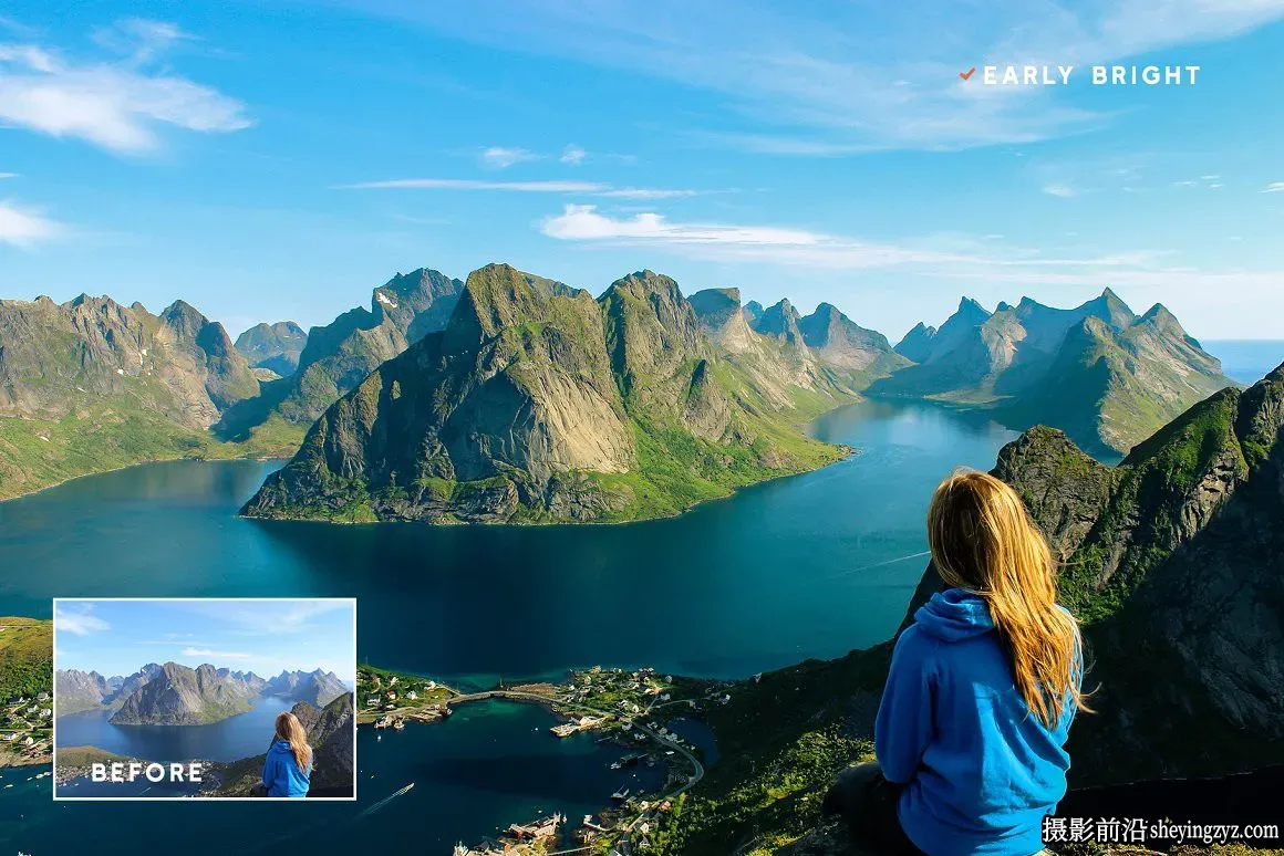 旅拍电影风光色彩增强LR预设手机调色滤镜 Travel Blogger Presets