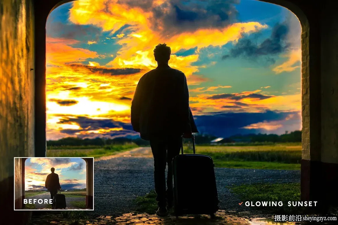 旅拍电影风光色彩增强LR预设手机调色滤镜 Travel Blogger Presets