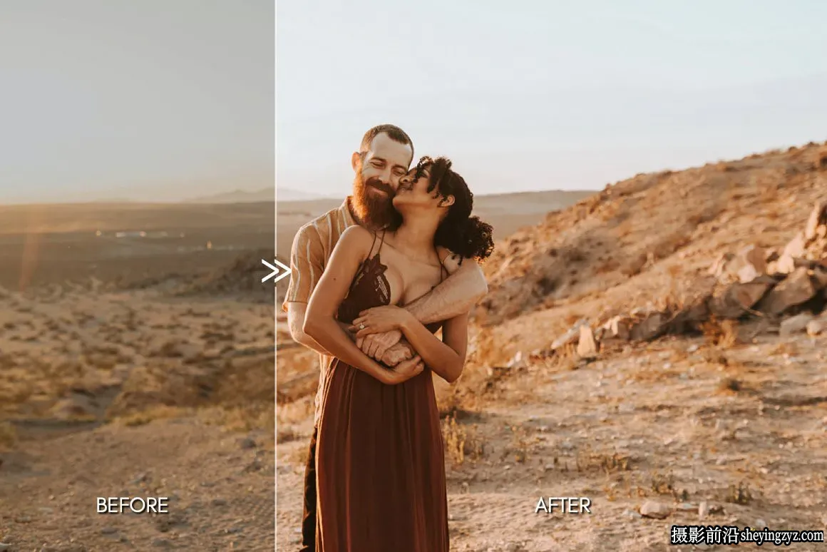 旅拍电影人像LR预设手机滤镜 DESERT BABE Outdoor Portrait Presets
