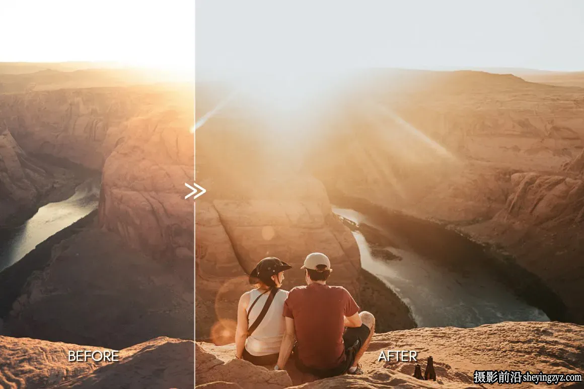 旅拍电影人像LR预设手机滤镜 DESERT BABE Outdoor Portrait Presets