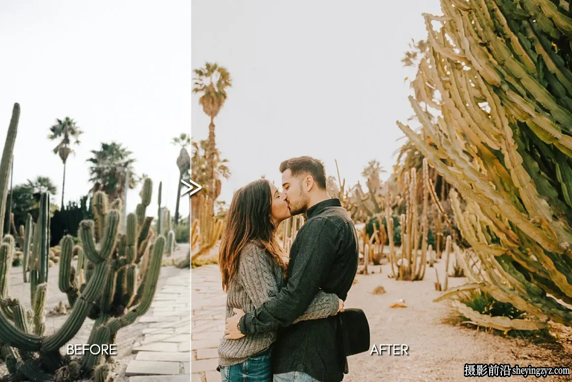 旅拍电影人像LR预设手机滤镜 DESERT BABE Outdoor Portrait Presets