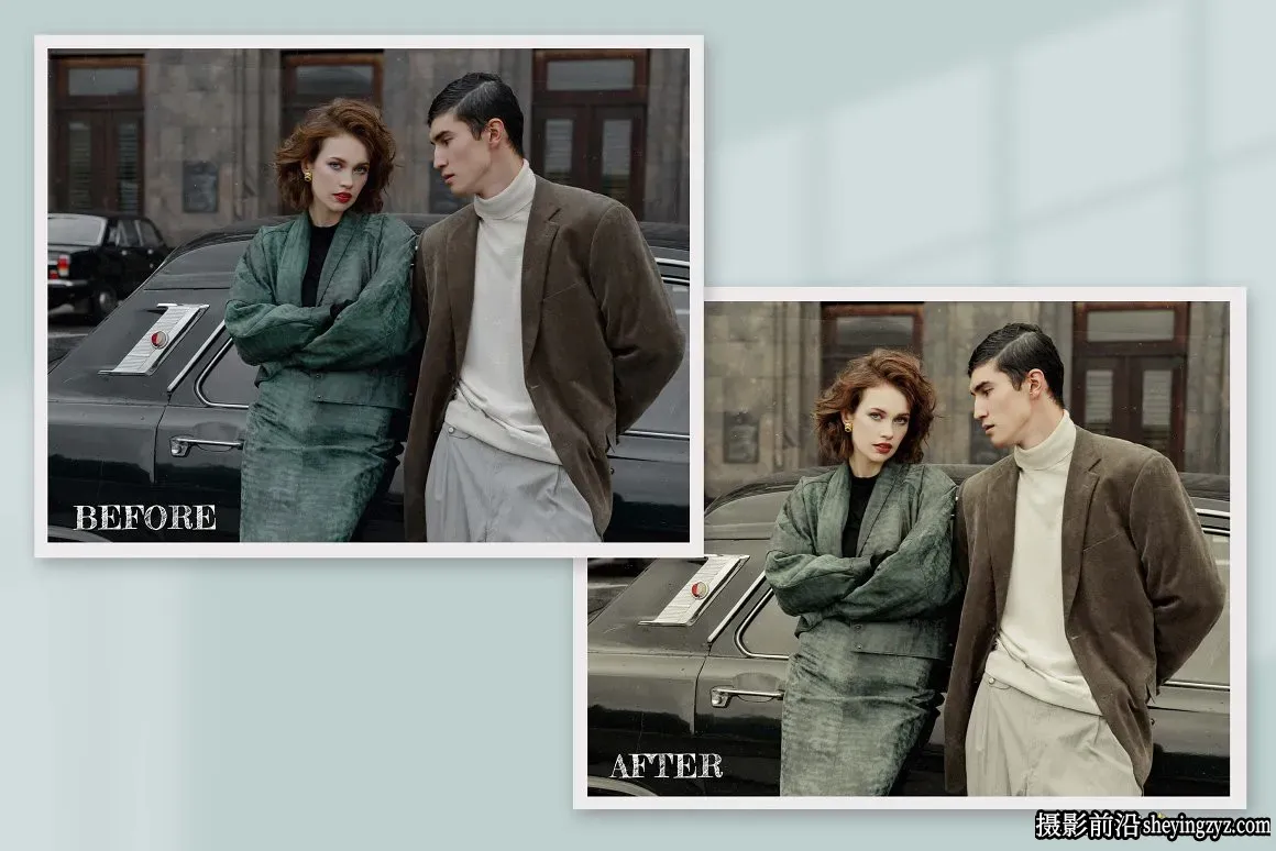 复古电影胶片人像LR预设及LUT预设 Vintage Lightroom Presets LUTs