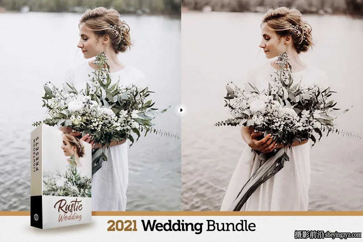 200+高级婚礼调色Lr预设手机调色滤镜  Wedding Presets Bundle