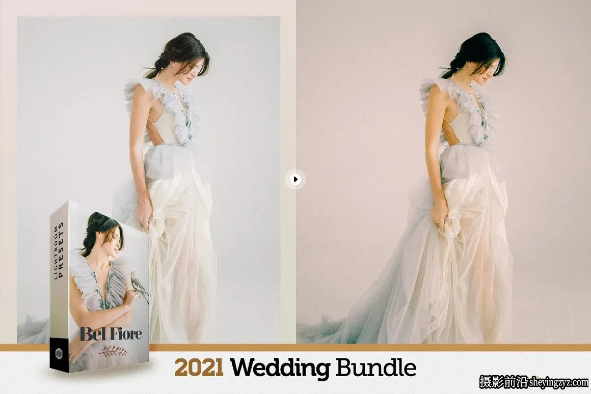 200+高级婚礼调色Lr预设手机调色滤镜  Wedding Presets Bundle