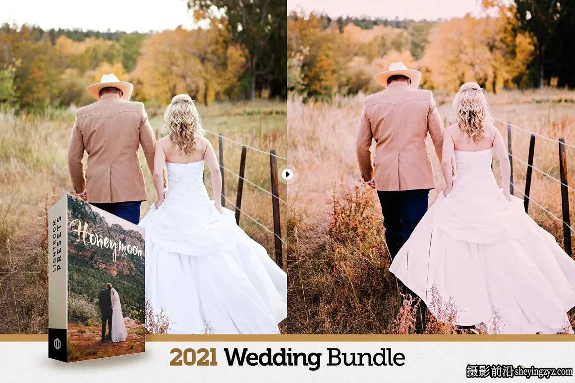 200+高级婚礼调色Lr预设手机调色滤镜  Wedding Presets Bundle