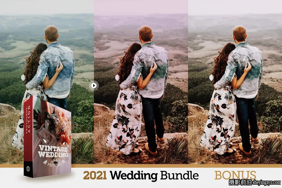 200+高级婚礼调色Lr预设手机调色滤镜  Wedding Presets Bundle