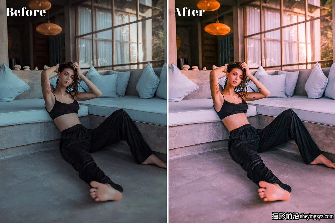 400种时尚人像电影胶片人像LR预设与手机滤镜 Lightroom Presets