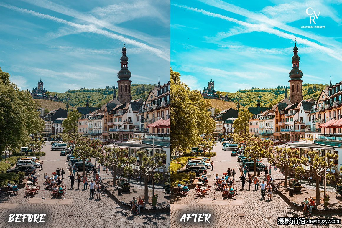 旅拍明亮通透色彩LR预设手机调色滤镜 Colorful Lightroom Presets
