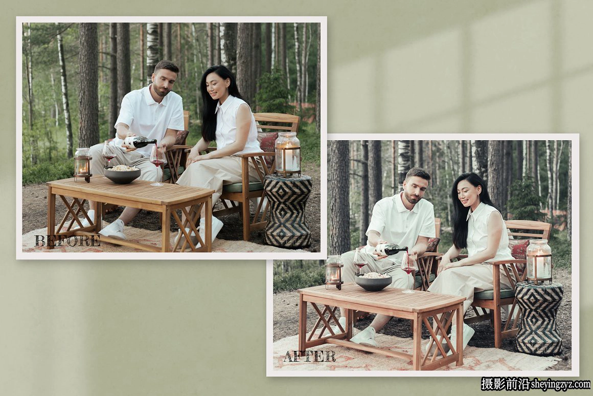 户外自然明亮纯净人像胶片LR预设 Natural Lightroom  Presets