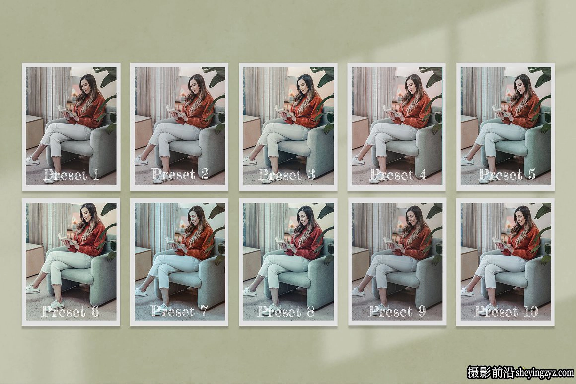 户外自然明亮纯净人像胶片LR预设 Natural Lightroom  Presets