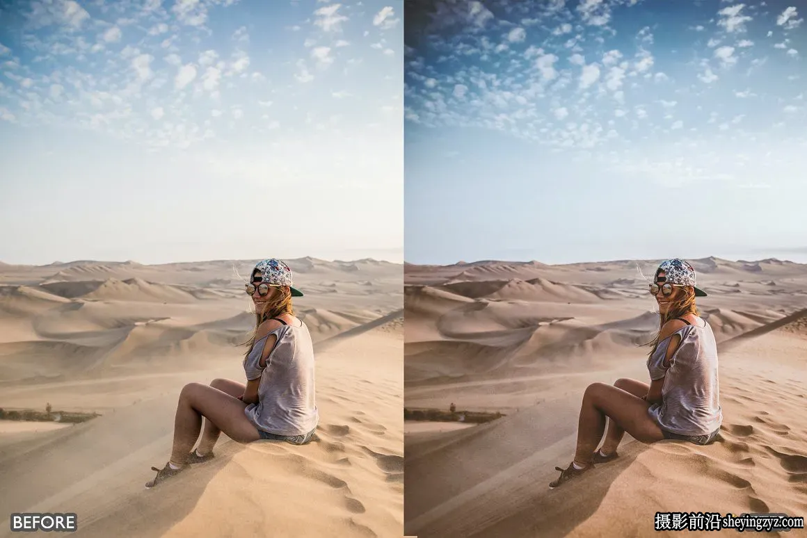 撒哈拉沙漠旅拍人文风光LR预设 Sahara Desert Lightroom Presets