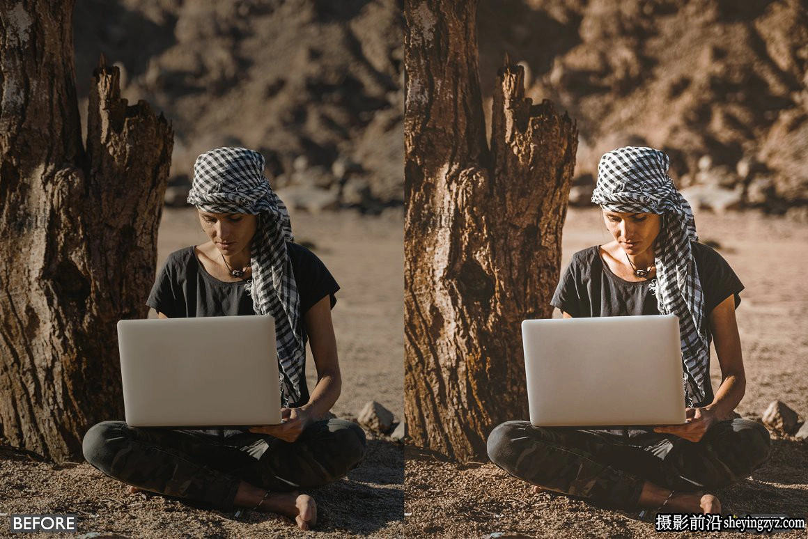 撒哈拉沙漠旅拍人文风光LR预设 Sahara Desert Lightroom Presets