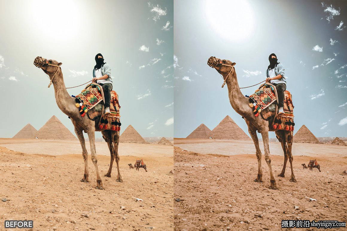 撒哈拉沙漠旅拍人文风光LR预设 Sahara Desert Lightroom Presets