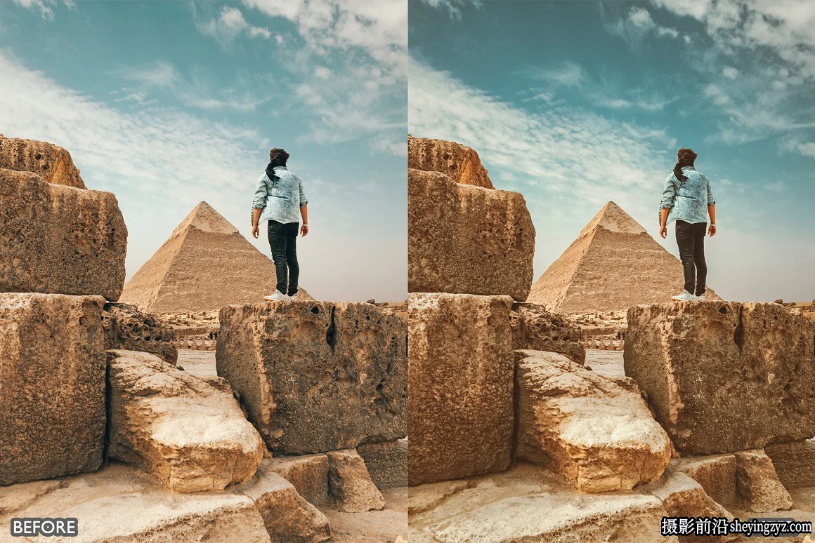 撒哈拉沙漠旅拍人文风光LR预设 Sahara Desert Lightroom Presets