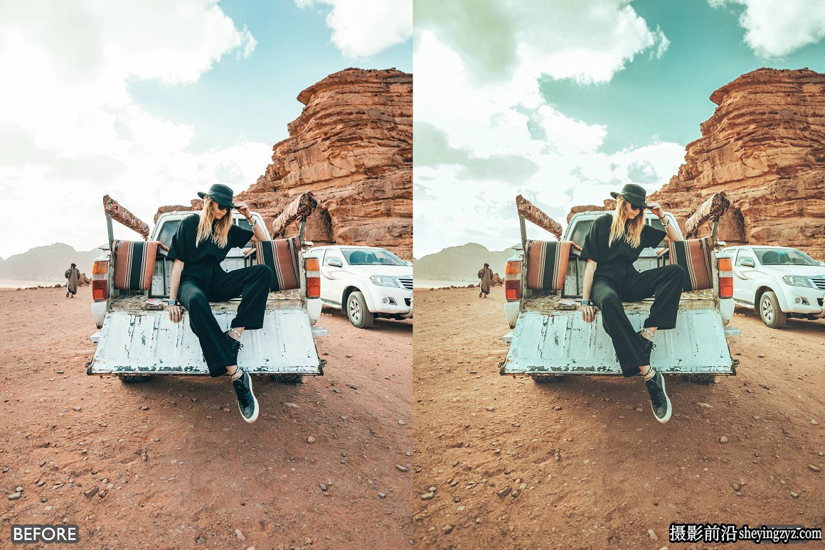 撒哈拉沙漠旅拍人文风光LR预设 Sahara Desert Lightroom Presets