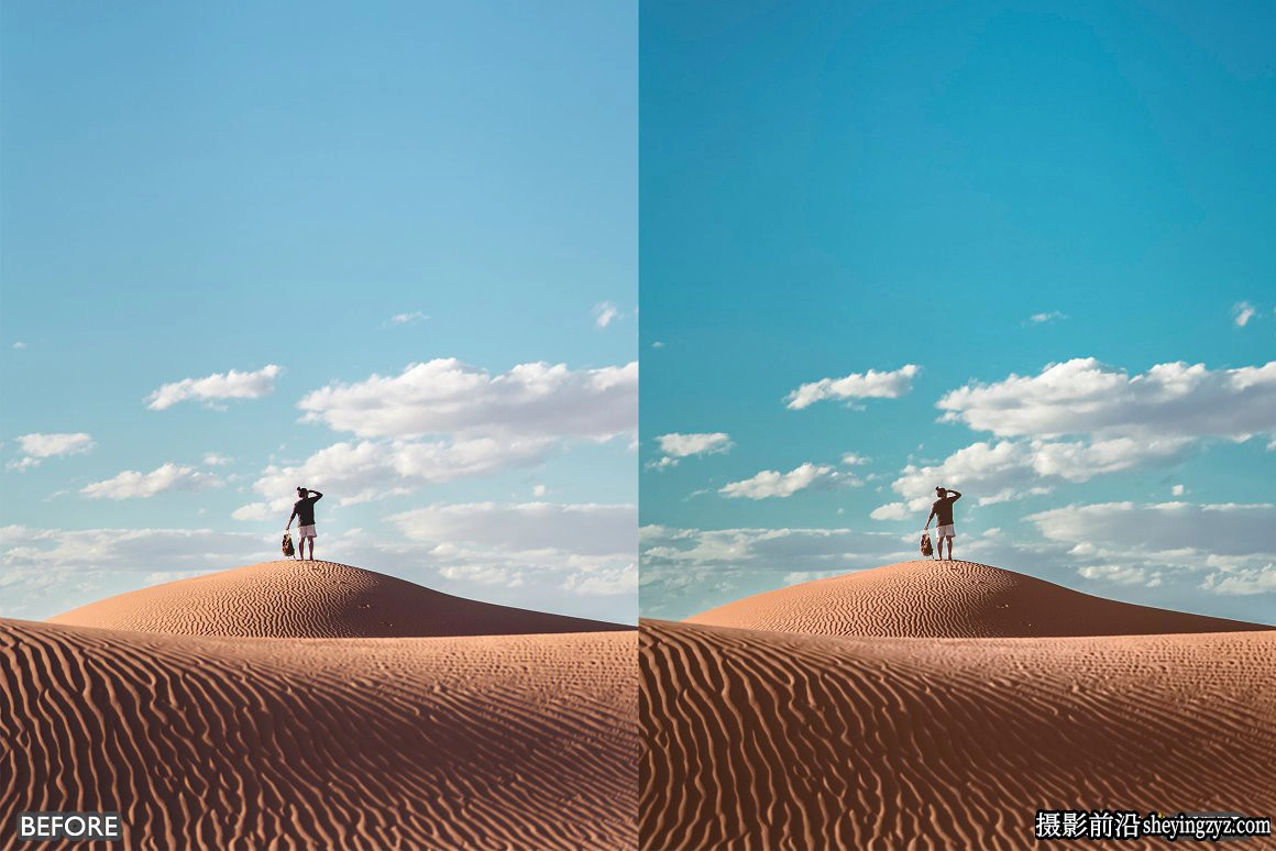 撒哈拉沙漠旅拍人文风光LR预设 Sahara Desert Lightroom Presets