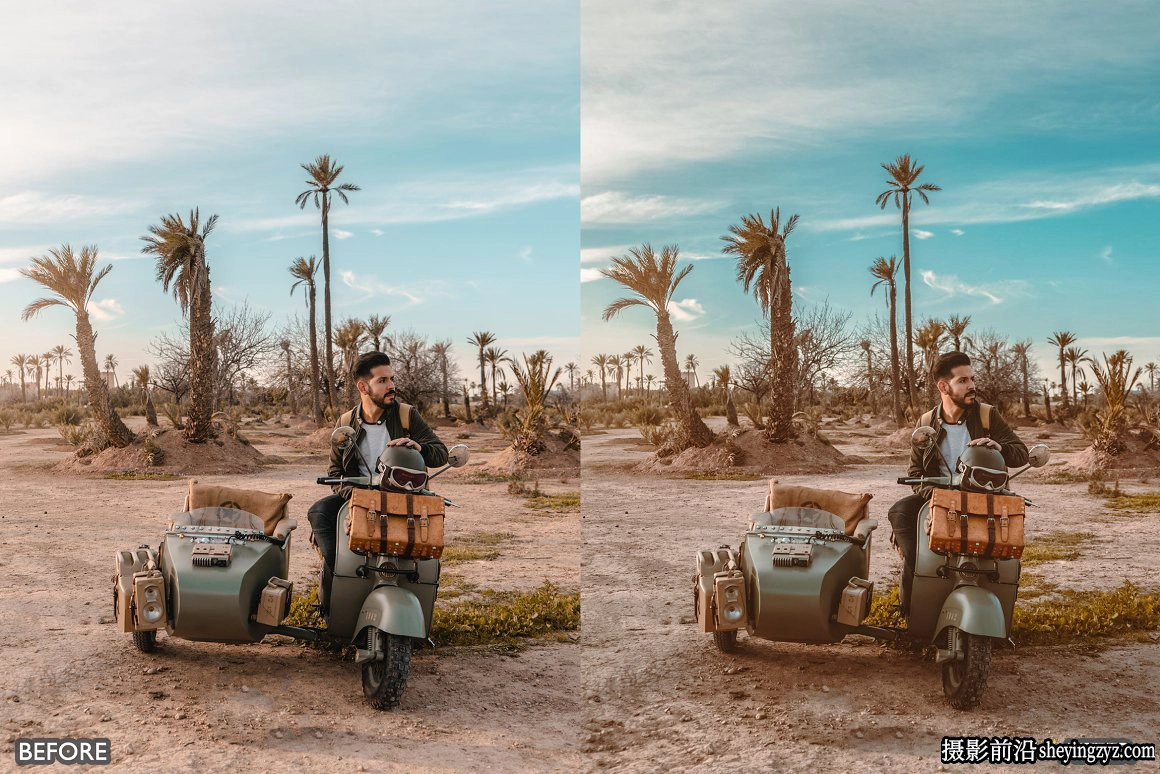撒哈拉沙漠旅拍人文风光LR预设 Sahara Desert Lightroom Presets