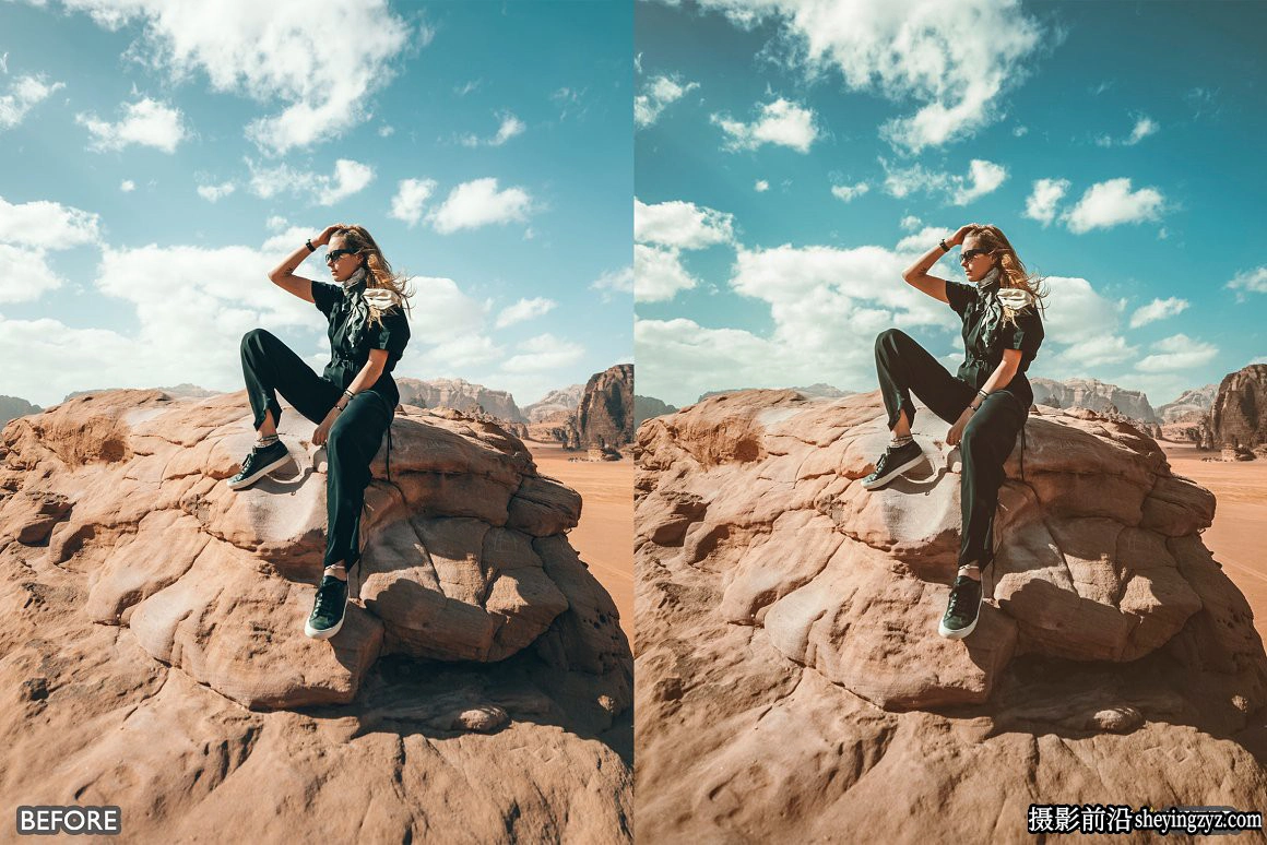 撒哈拉沙漠旅拍人文风光LR预设 Sahara Desert Lightroom Presets