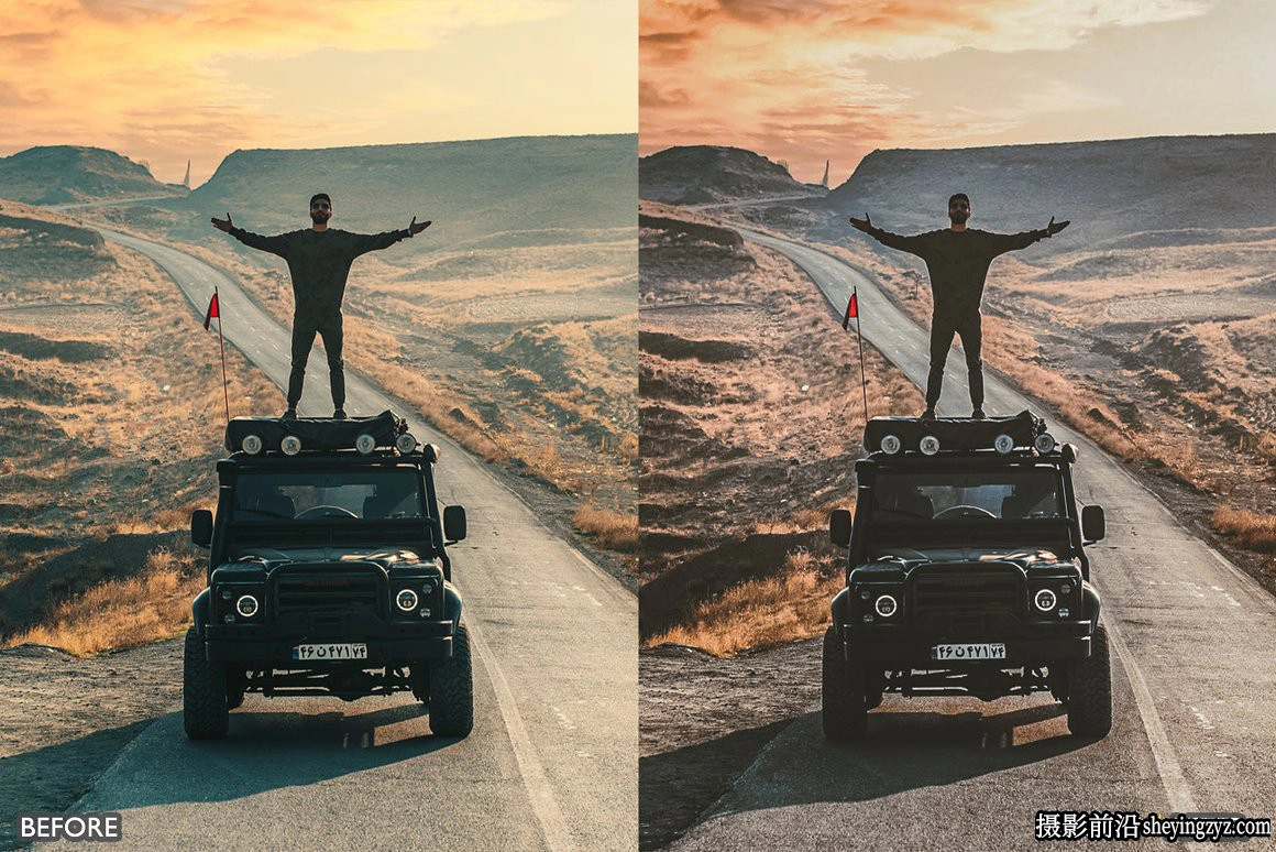 撒哈拉沙漠旅拍人文风光LR预设 Sahara Desert Lightroom Presets