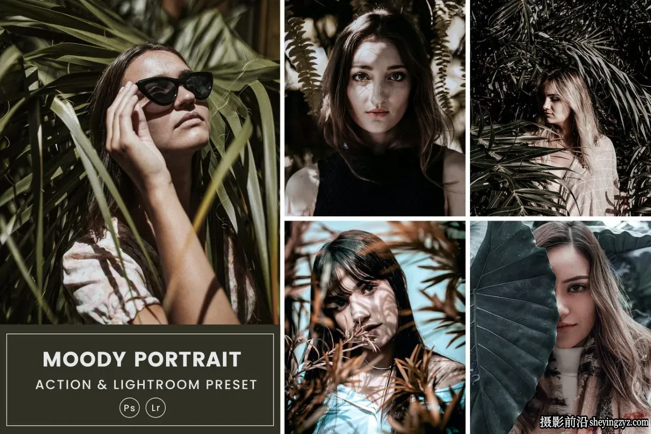 复古电影情绪人像Lightrom 预设 Moody Portrait Lightrom Prese