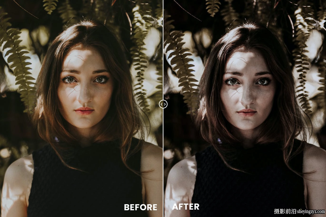 复古电影情绪人像Lightrom 预设 Moody Portrait Lightrom Prese