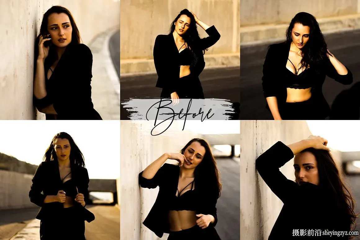 黑暗电影情绪人像Lightroom预设 Sierra Lightroom Presets Pack