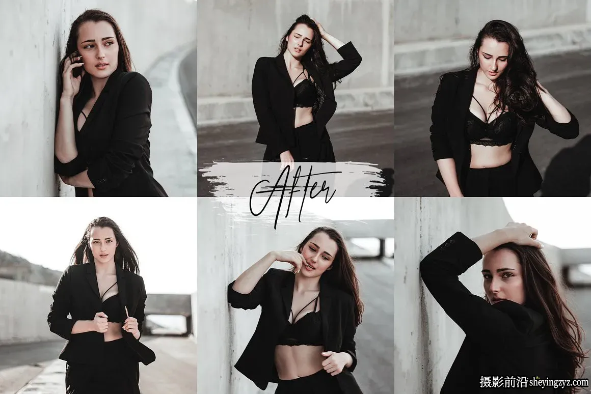 黑暗电影情绪人像Lightroom预设 Sierra Lightroom Presets Pack