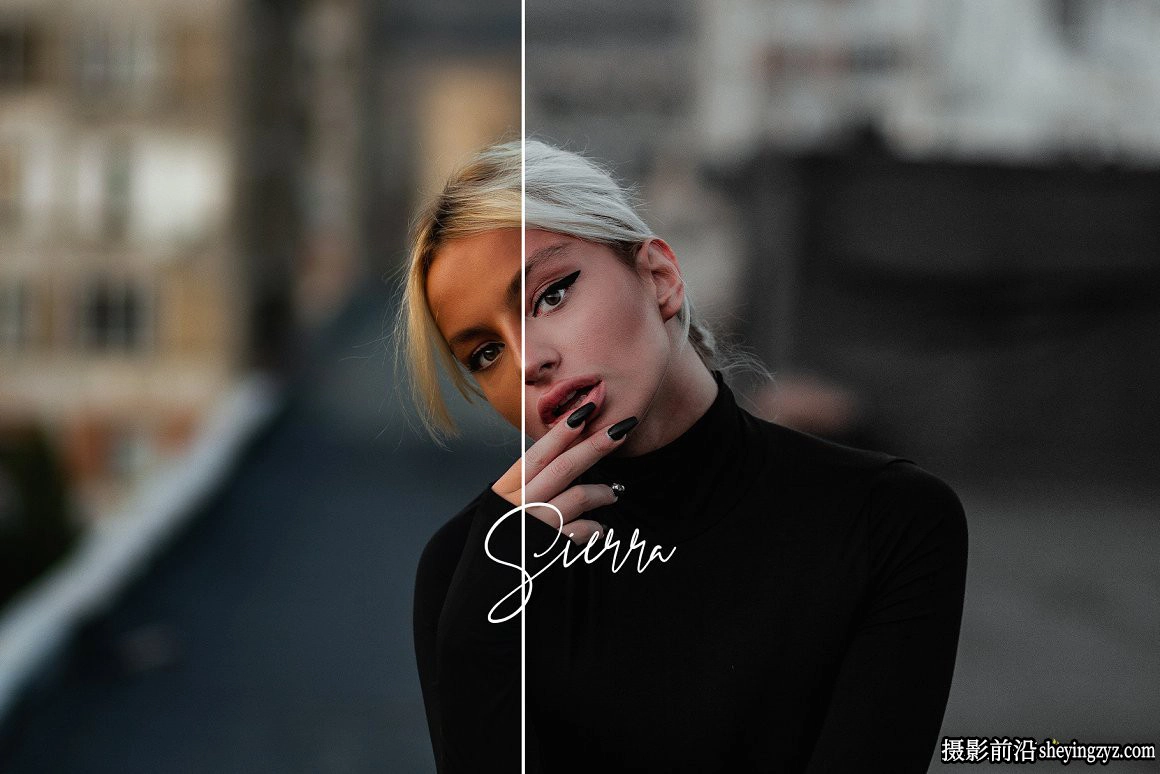 黑暗电影情绪人像Lightroom预设 Sierra Lightroom Presets Pack