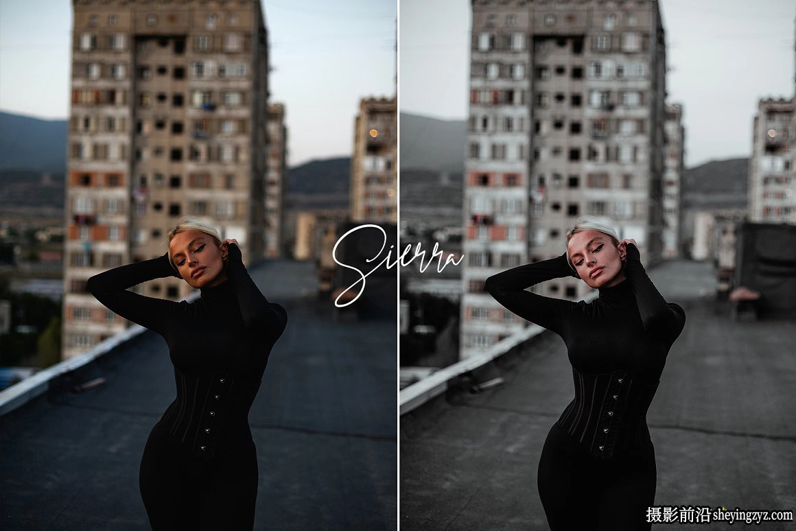 黑暗电影情绪人像Lightroom预设 Sierra Lightroom Presets Pack