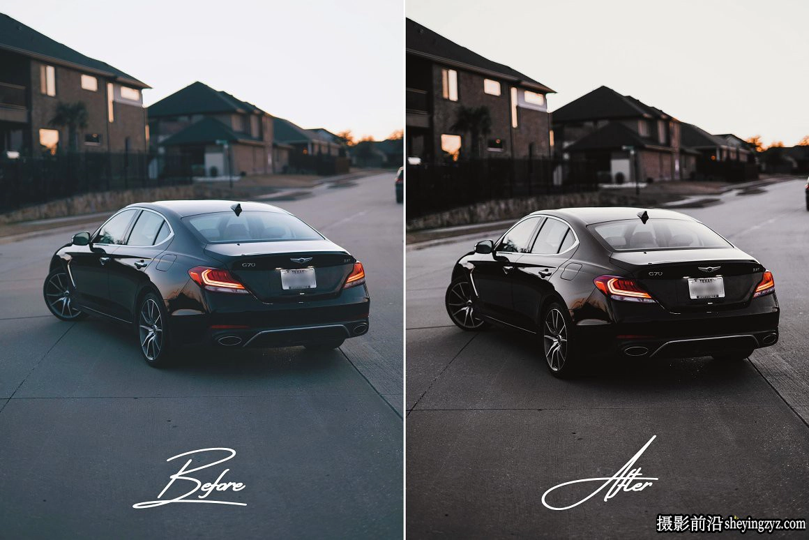 黑金胶片情绪人像Lightroom预设 Soft Blacks Lightroom Presets