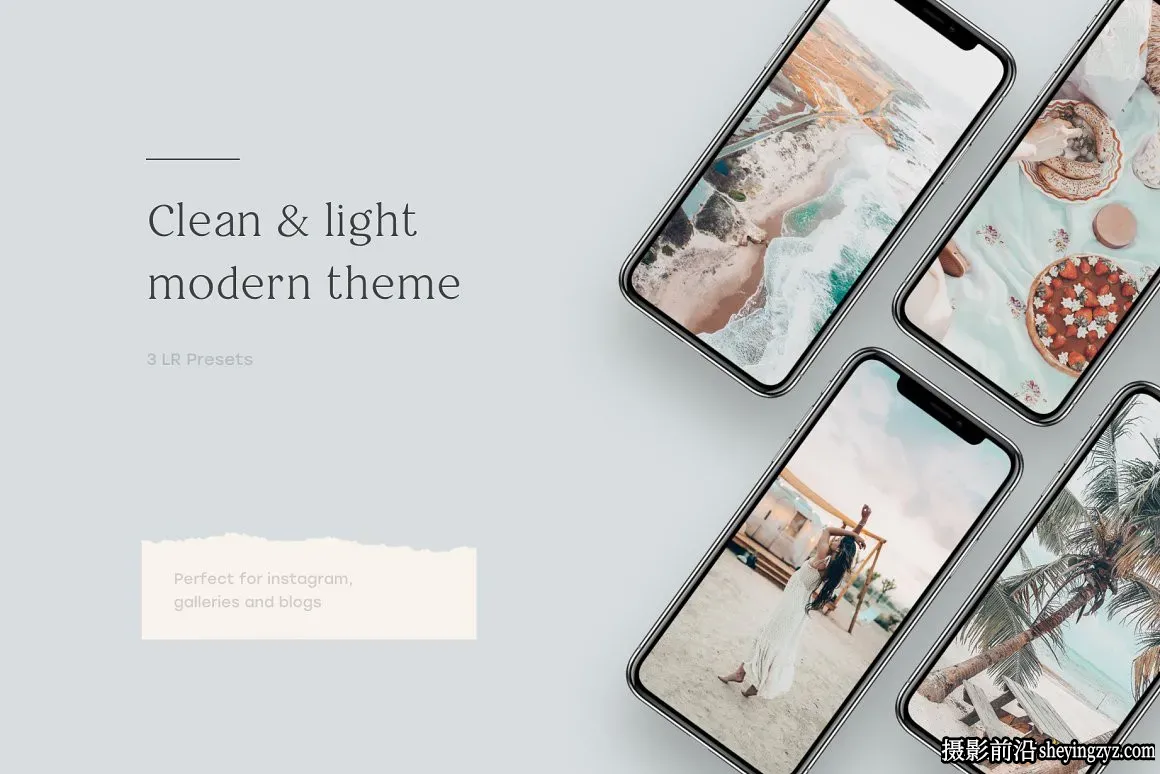 波西米亚网红风格人像调色LR预设Bohemian Lightroom Presets