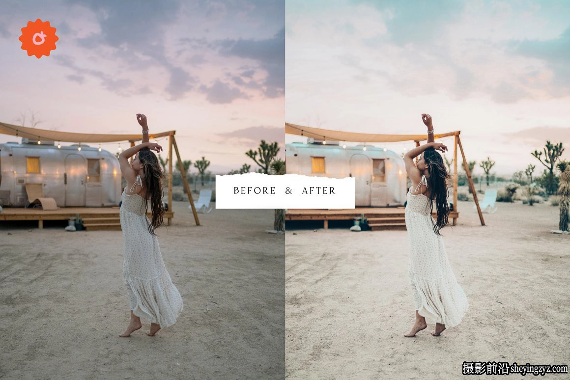 波西米亚网红风格人像调色LR预设Bohemian Lightroom Presets