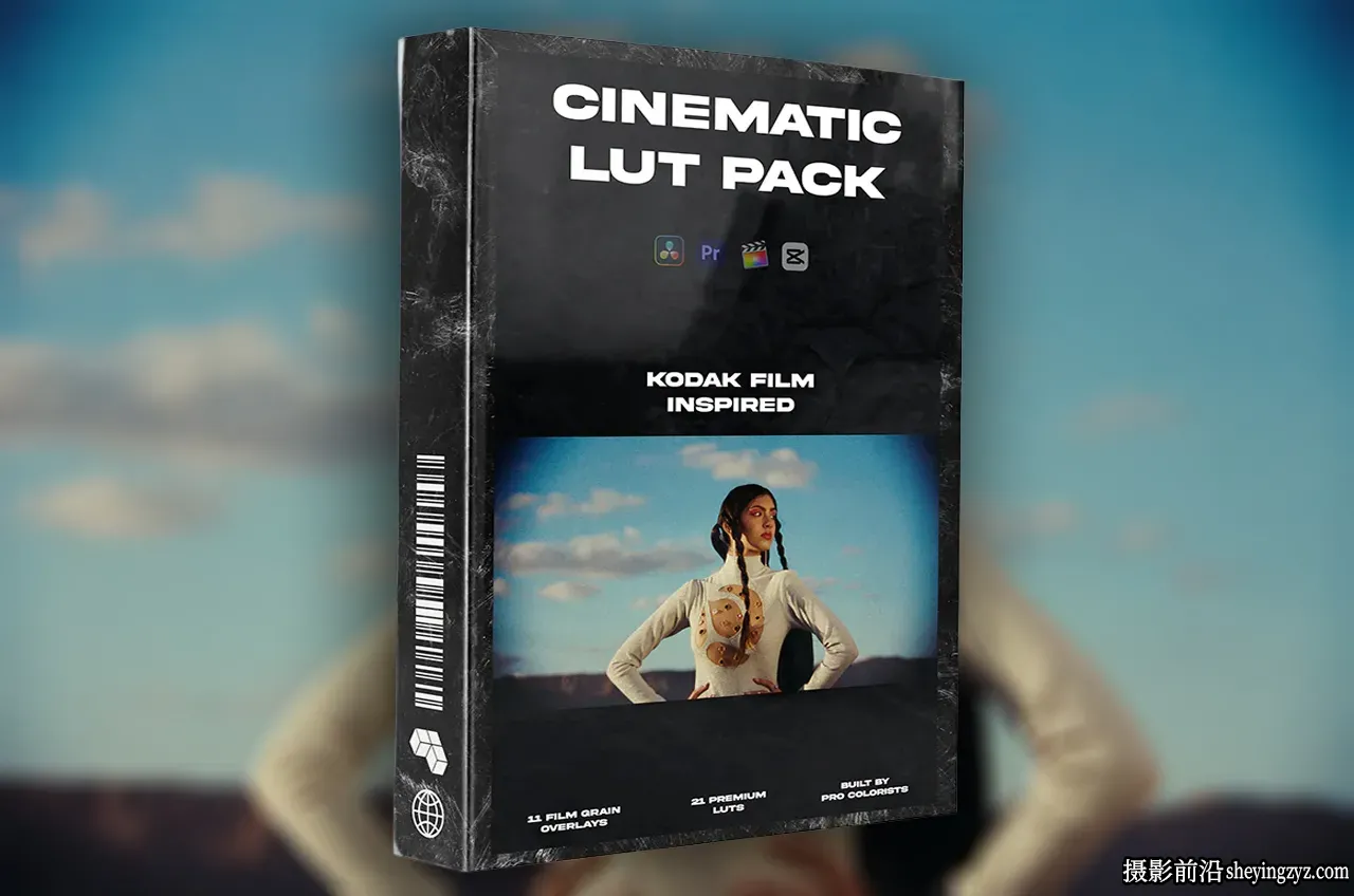柯达胶片色彩电影LUT调色预设+胶片素材 Vincent Color Film LUT Pack