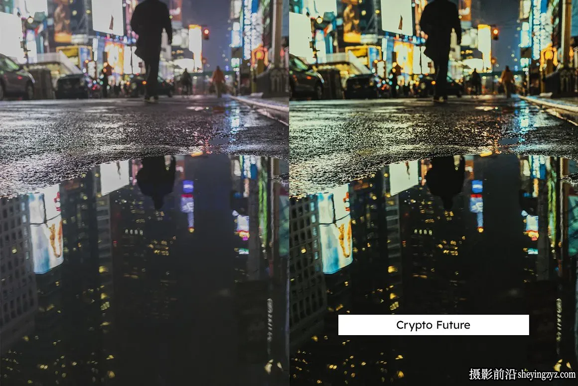城市夜景风光调色LR预设及LUT预设City Reflections Lightroom Prese