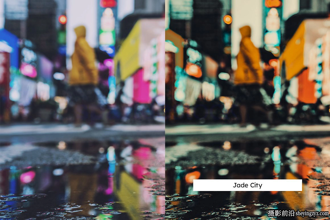 城市夜景风光调色LR预设及LUT预设City Reflections Lightroom Prese