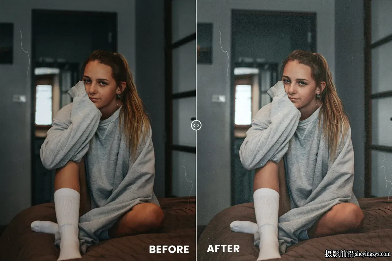 室内电影人像调色LR预设及PS动作 Brighten Room Lightrom Presets