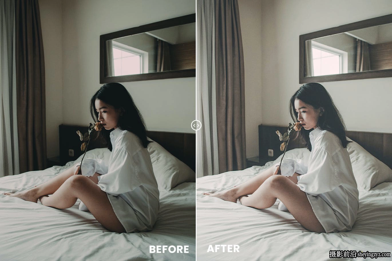 室内电影人像调色LR预设及PS动作 Brighten Room Lightrom Presets
