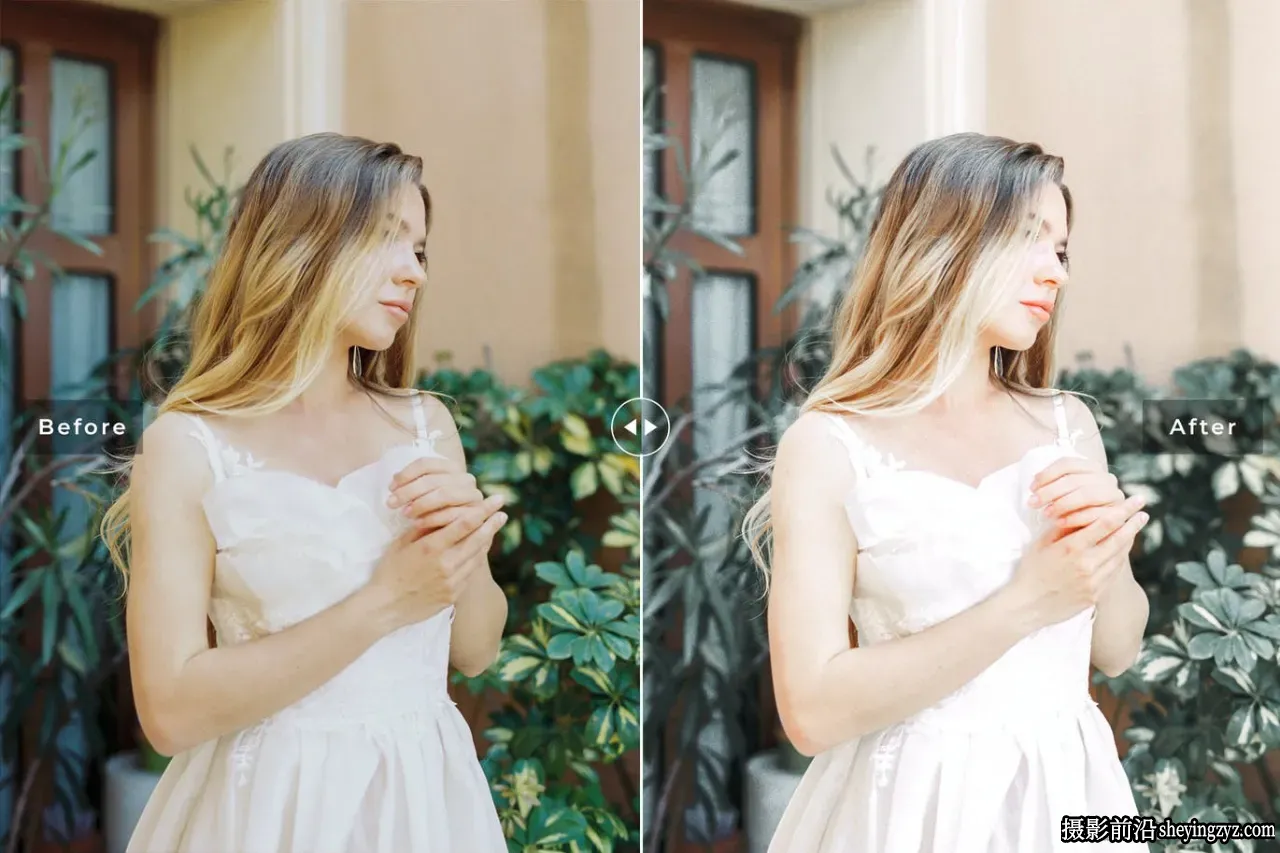 珍珠白人像肤色调色LR预设手机滤镜 Pearly White Lightroom Presets