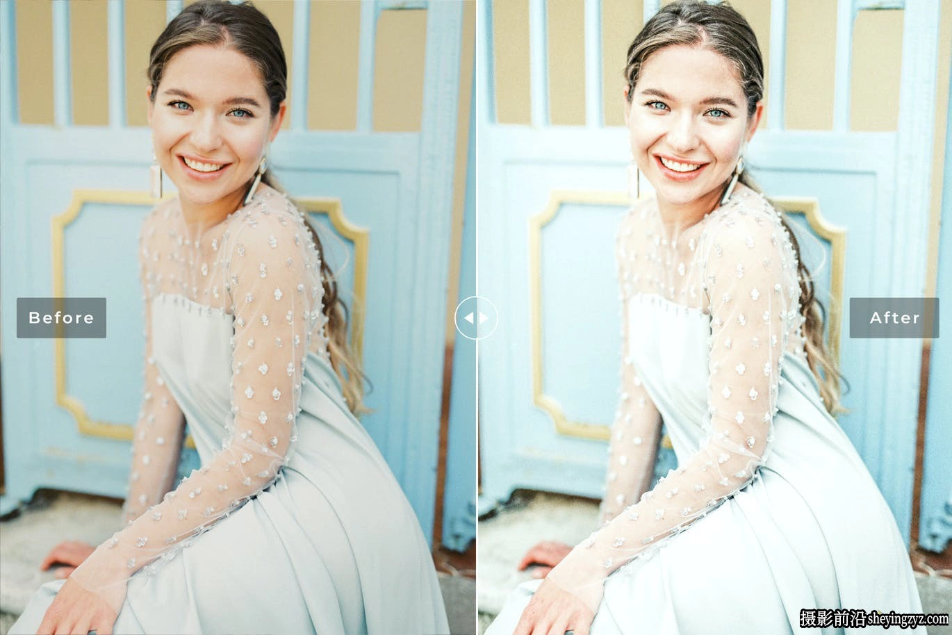 珍珠白人像肤色调色LR预设手机滤镜 Pearly White Lightroom Presets