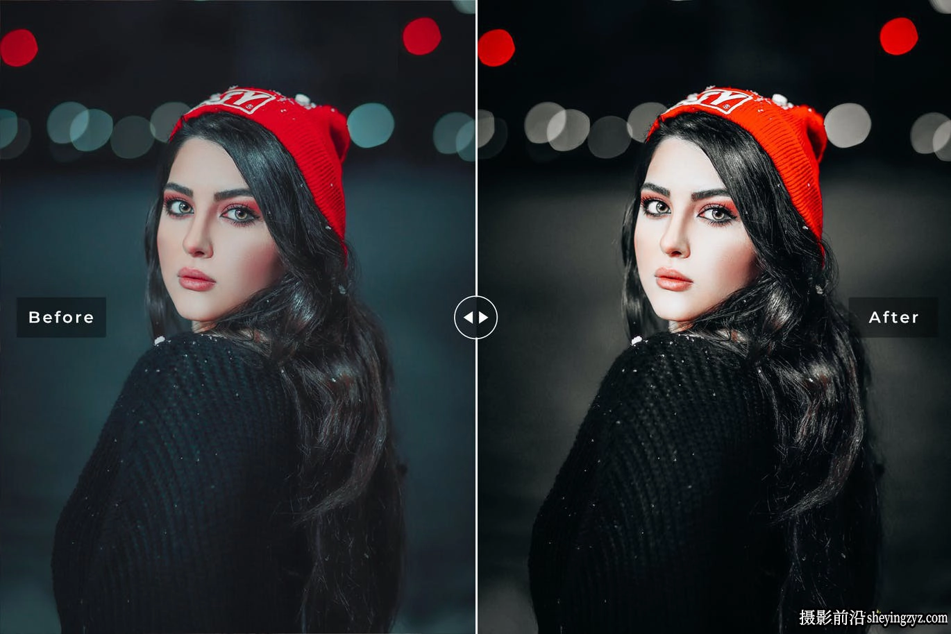专业电影人像暗色调LR预设及手机滤镜 Black Bean Lightroom Presets
