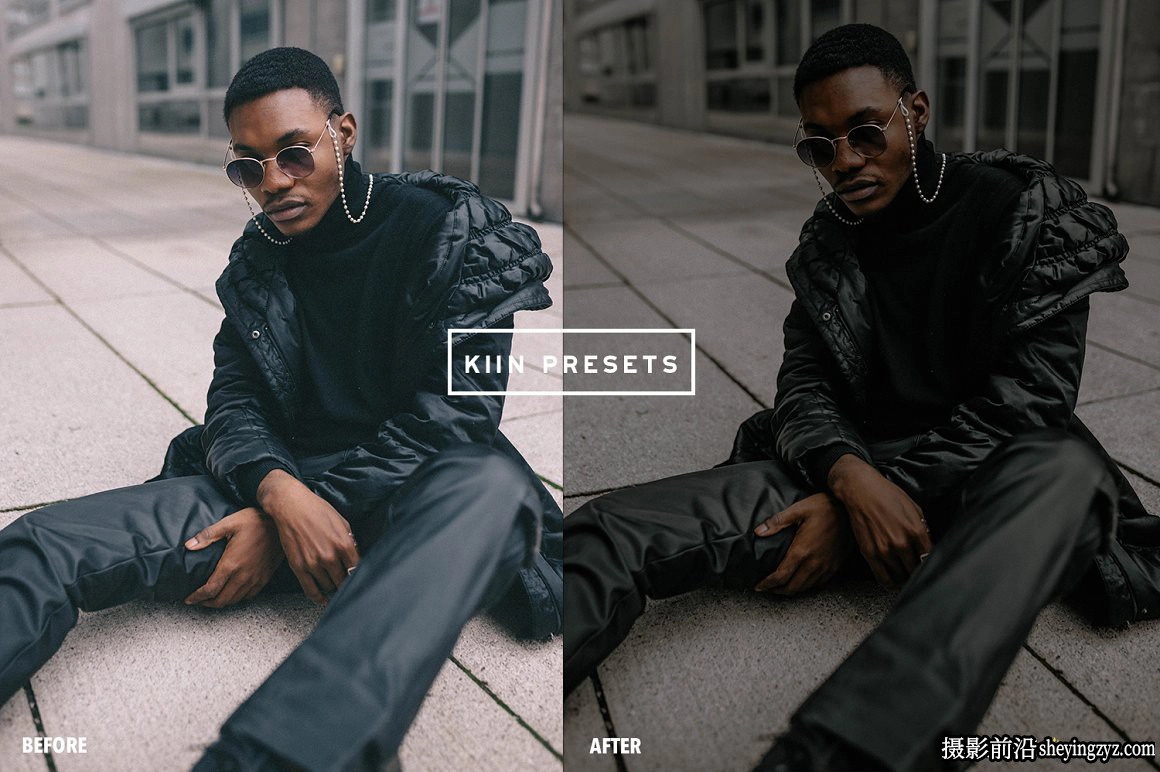 红风格情绪电影人像网LR预设手机滤镜Moody Insta Lightroom Presets
