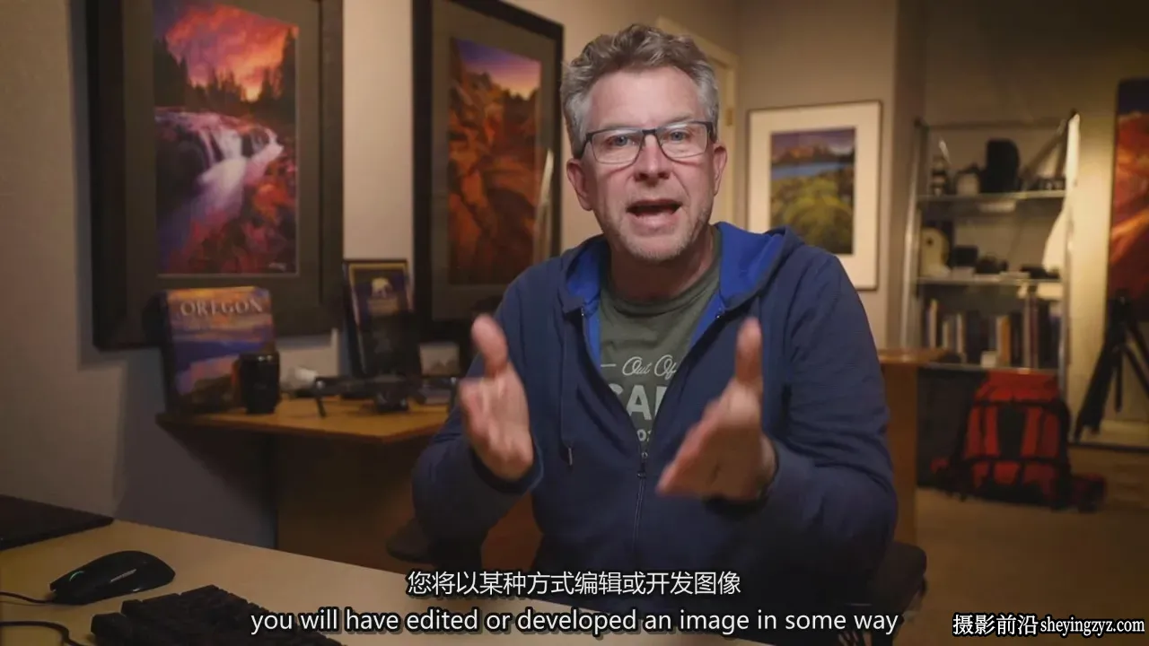 摄影师Sean bagshaw摄影后期制作打印优质印刷作品完整教程-中英字幕