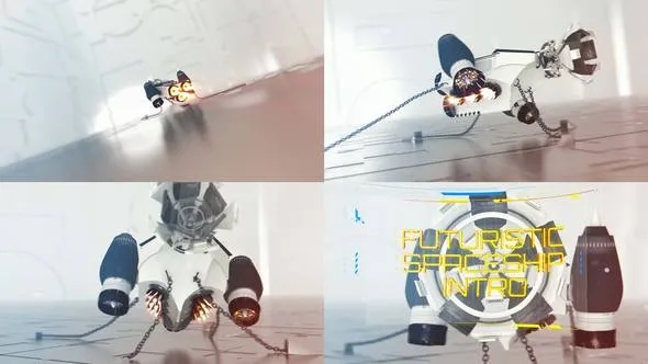 AE模板-科技感未来宇宙飞船介绍宣传片模板 VH-45629832
